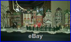 1987-92 Lot of 18 Dept 56 Christmas in the City Buildings & Accessories DICKENS