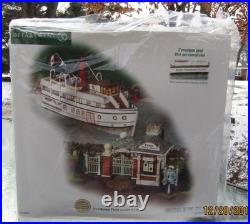 2003 Department 56 Christmas IOn The City #56.59213 EAST HARBOR FERRY SEALED nos