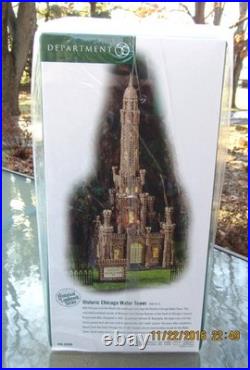 2003 Department 56 Christmas In The City #56.59209 HISTORIC CHICAGO WATER TOWER