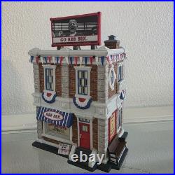 2004 Dept 56 Boston Red Sox MLB Souvenir Shop Christmas In The City NIB