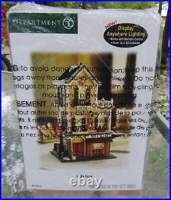 2005 Department 56 Christmas In The City CAFFE TAZIO #56.59253 UNUSED sealed WOW