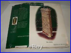 2006 Dept. 56 Christmas in the City Series Flatiron Building #59260 No Cord
