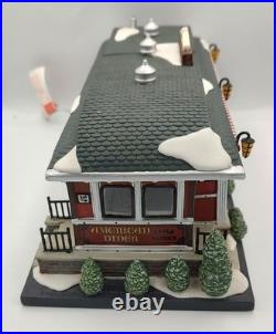 2007 Department 56 Christmas in the City Series American Diner No Box