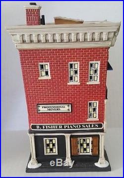 2007 Retired Department 56 Christmas In the City Hammerstein Piano Co. In Box
