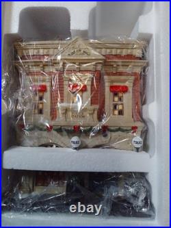 2014 Department 56 Christmas in the City Precinct 56 Police Station 4036490 Rare