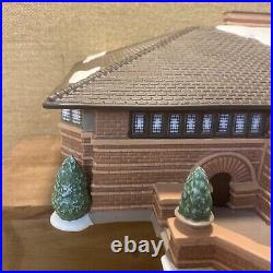2017 Dept 56 Frank Lloyd Wright Christmas in the City Heurtley House Vintage Mcm