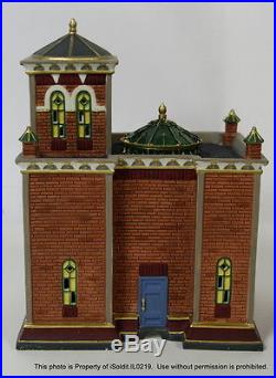 3-PC DEPT 56 CHRISTMAS IN THE CITY DeFazio's Pizzeria, Sterling Jewelers, Trees