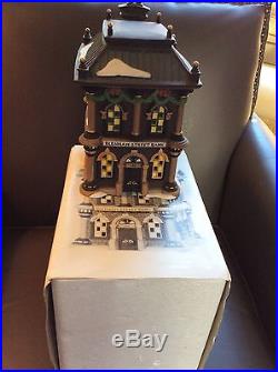 6 Dept. 56, Christmas in The City, handpainted porcelain, village items