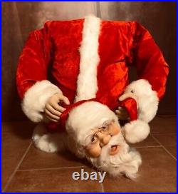 6 ft. (1.83 CM) Life Size Deluxe Santa Claus, Dancing And Singing Jingle Bells