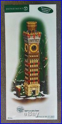Baltimore Arts Tower Department 56 MIB Christmas In The City Retired Rare