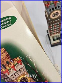 Baltimore Arts Tower Dept 56 Christmas in the City 59246 Box Complete Works