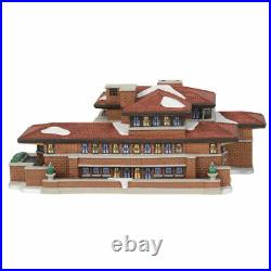 Brand New! Dept 56 Frank Lloyd Wright's Robie House Lighted Building