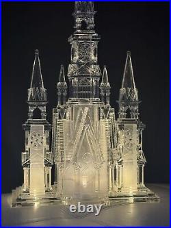 Christian Lacroix Christmas 18'' LED Illuminated Cathedral Acrylic NEW