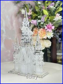 Christian Lacroix Christmas 18'' LED Illuminated Cathedral Acrylic NEW