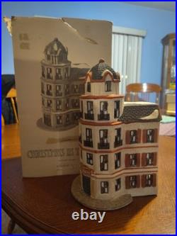 Christmas In The City Dept 56 Cafe The Tower Restaurant