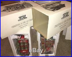 Christmas In The City Dept 56 Huge Lot + Cathedral Church Of St. Mark Rare #1217