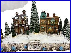 Christmas Village Display Platform For Lemax & Dept 56 Dickens-xmas In The City