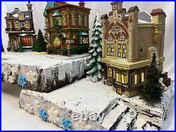 Christmas Village Display Platform For Lemax & Dept 56 Dickens-xmas In The City