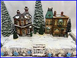 Christmas Village Display Platform For Lemax & Dept 56 Dickens-xmas In The City