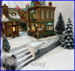 Christmas Village Display Platform For Lemax & Dept 56 Dickens-xmas In The City