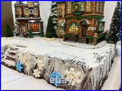 Christmas Village Display Platform For Lemax & Dept 56 Dickens-xmas In The City