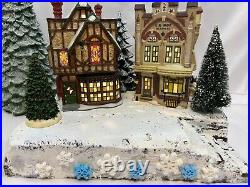 Christmas Village Display Platform For Lemax & Dept 56 Dickens-xmas In The City