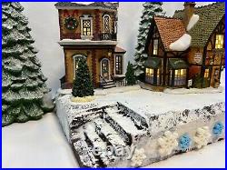 Christmas Village Display Platform For Lemax & Dept 56 Dickens-xmas In The City