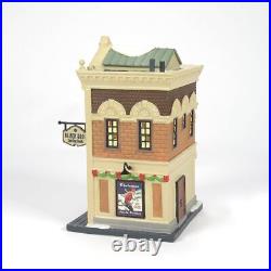 Christmas in The City Nelson Bros. Sporting Lit Building, 8 Inch, Multicolor