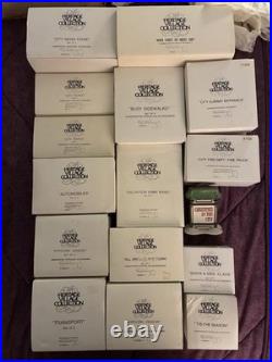 Christmas in the City, Accessories 16pcs Never Displayed, Never Out Of Box