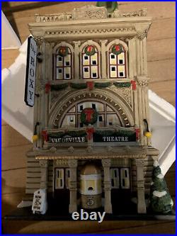 Christmas in the City Dept. 56 The Roxy Theater 805537 Vaudeville Theatre