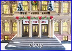 Christmas in the City Hall Lit Building, 11.02 Inch, Multicolor