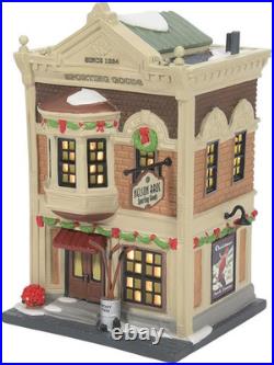 Christmas in the City Nelson Bros. Sporting Lit Building, 8 Inch, Multicolor Christmas in the City Nelson Bros. Sporting Lit Building, 8 Inch, Multicolor