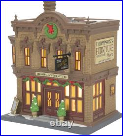 Christmas in the City Thompson'S Furniture Lit Building, 7.32 Inch, Multicolor Christmas in the City Thompson'S Furniture Lit Building, 7.32 Inch, Multicolor