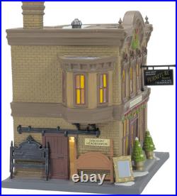 Christmas in the City Thompson'S Furniture Lit Building, 7.32 Inch, Multicolor