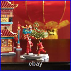 Christmas in the City Village Accessories Chinese Dragon Dance Figurine- Hand C Christmas in the City Village Accessories Chinese Dragon Dance Figurine- Hand C