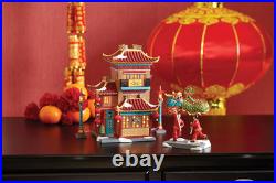 Christmas in the City Village Accessories Chinese Dragon Dance Figurine- Hand C Christmas in the City Village Accessories Chinese Dragon Dance Figurine- Hand C