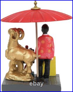 Christmas in the City Village Accessories Luck Necklaces Are the Goat Figurine