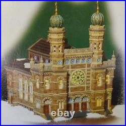 Circa 2005 Department 56 Christmas In The City Series Central Synagogue Nrfb