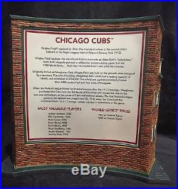Collectible lWrigley Field- Christmas In The City Deco Original Box Dept 56