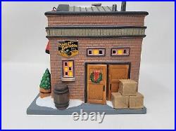 DEPARTMENT 56 CHRISTMAS IN THE CITY HARLEY DAVIDSON GARAGE Works Great