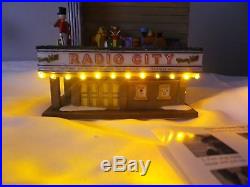 DEPARTMENT 56 CHRISTMAS IN THE CITY SERIES RADIO CITY MUSIC HALL