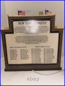 DEPARTMENT 56 CHRISTMAS IN THE CITY YANKEE STADIUM WithNYY REFRESHMENT