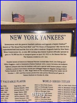 DEPARTMENT 56 CHRISTMAS IN THE CITY YANKEE STADIUM WithNYY REFRESHMENT