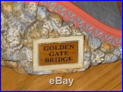 DEPARTMENT 56 Christmas in the City/Historical Landmark GOLDEN GATE BRIDGE withBox