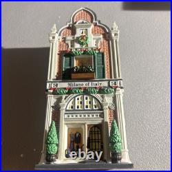 DEPARTMENT 56 Christmas in the City Milano Of Italy # 59238 Retired