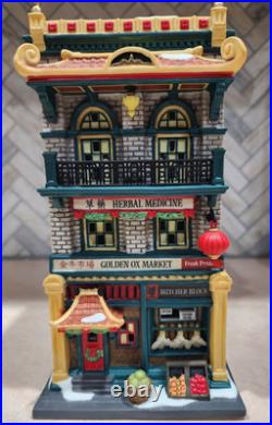 DEPARTMENT 56 Christmas in the City THE GOLDEN OX MARKET, RARE