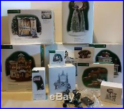 DEPARTMENT 56 Heritage Village Collection CHRISTMAS IN THE CITY Huge Lot