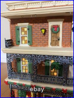 DEPARTMENT 56 Jambalaya Cafe Christmas in the City WORKS broken fence Jazz DEPARTMENT 56 Jambalaya Cafe Christmas in the City WORKS broken fence Jazz