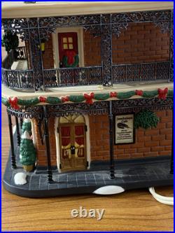 DEPARTMENT 56 Jambalaya Cafe Christmas in the City WORKS broken fence Jazz DEPARTMENT 56 Jambalaya Cafe Christmas in the City WORKS broken fence Jazz