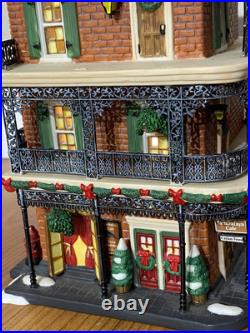 DEPARTMENT 56 Jambalaya Cafe Christmas in the City WORKS broken fence Jazz DEPARTMENT 56 Jambalaya Cafe Christmas in the City WORKS broken fence Jazz